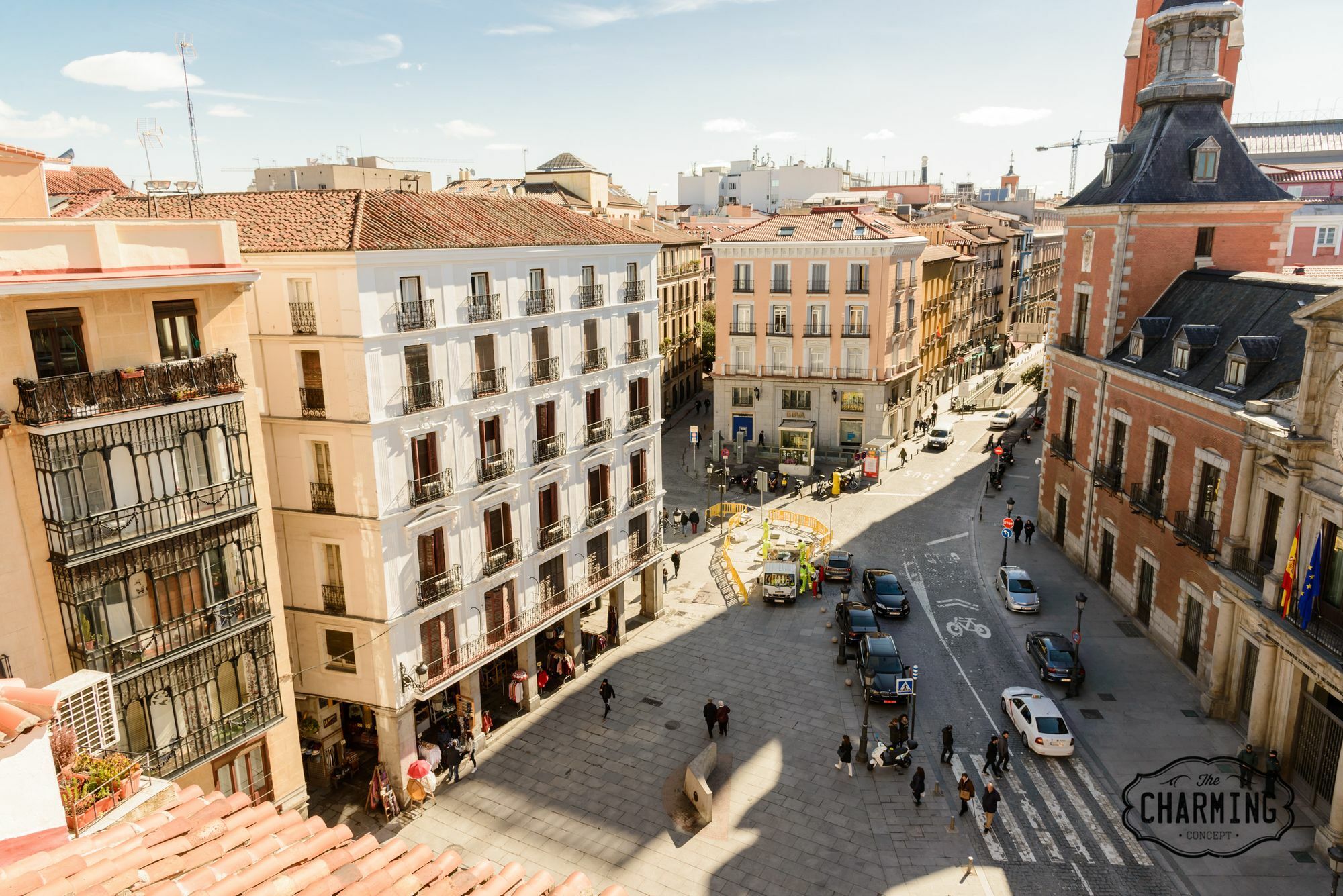 Апартаменты Charming Madrid Plaza Экстерьер фото